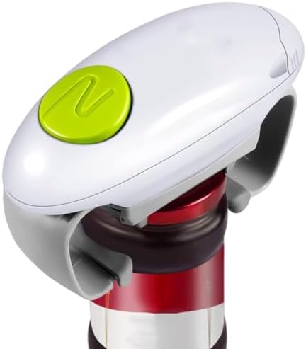 GAYAYAS Electric Can Opener Automatic Jar Opener with Soft Edge and 360 Rotation