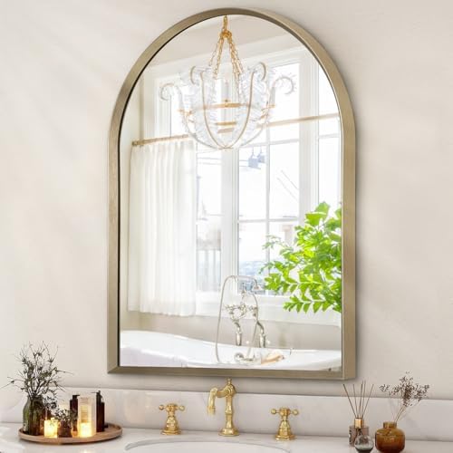 Arch Bathroom Mirror 36x24 Wall Mounted