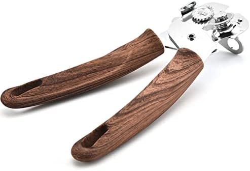 2pcs Stainless Steel Can Opener with Rotating Cutting Wheel