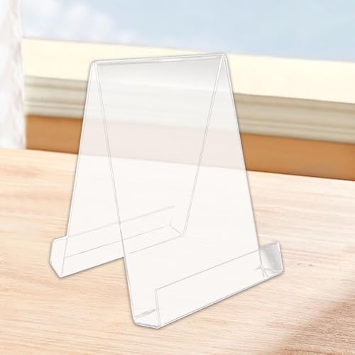 Acrylic Book Stand for Cookbooks and Brochures 264cm x 20cm