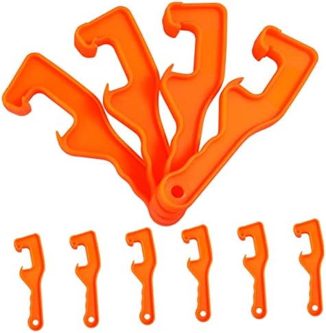 PartyKindom 10pcs Bucket Lid Opener with Wrench