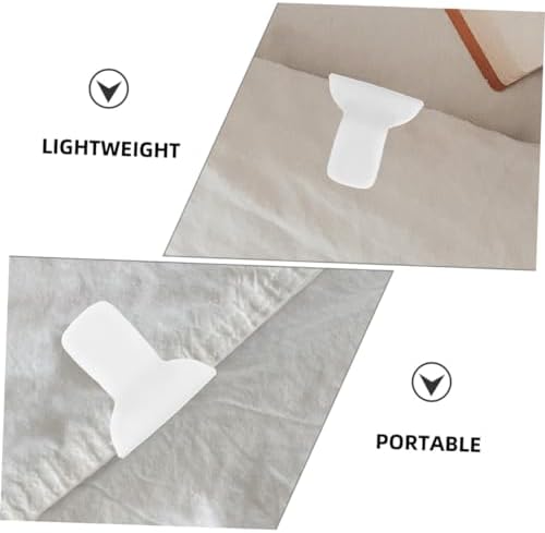 Zerodeko 8Pcs Comforter Clips for Secure Bedding