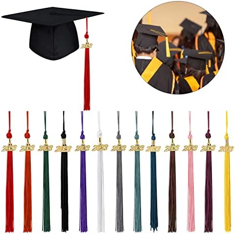 2023 Gold Date Drop Tassel for Graduation Hat