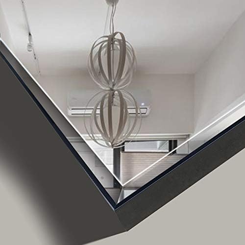 Calenzana 22x30 Wall Mirror with Black Frame
