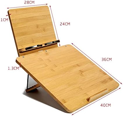 Adjustable Foldable Book Stand for Cooks and Readers