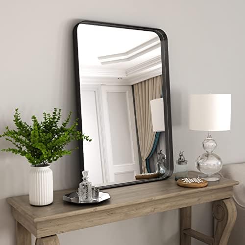NXHOME Rectangle Metal Frame Wall Mirror 18x28 Inch