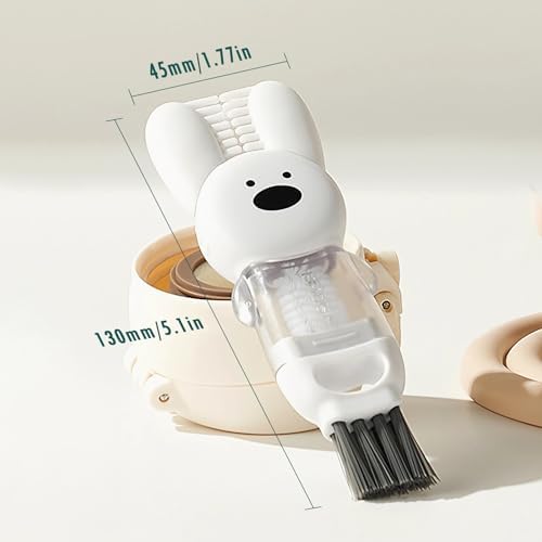 3 in 1 Cup Lid Cleaning Brush Set 3Pcs Portable Cute Brush
