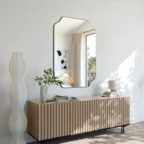 Koonmi Irregular Wall Mirror 20x32 Inch Decorative