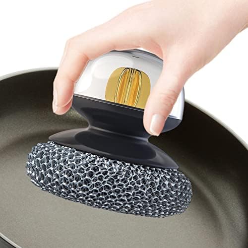 Buogint Dishwashing Brush with Soap Dispenser 1
