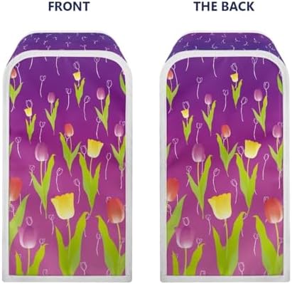 Wiryuouvt Cartoon Tulips Can Opener Dust Cover
