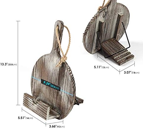 JACKCUBE Design Cookbook Stand with 3 Adjustable Heights