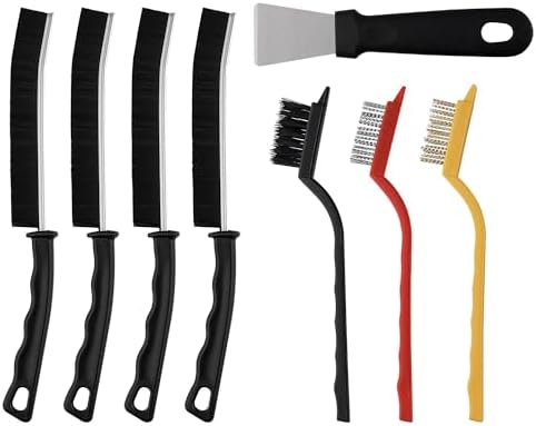 Motroce 8 Pcs Crevice Cleaning Brush Set