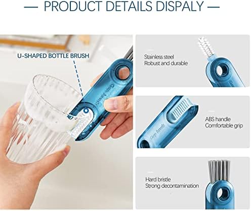 Meritpick 3 in 1 Bottle Cleaner Brush Set