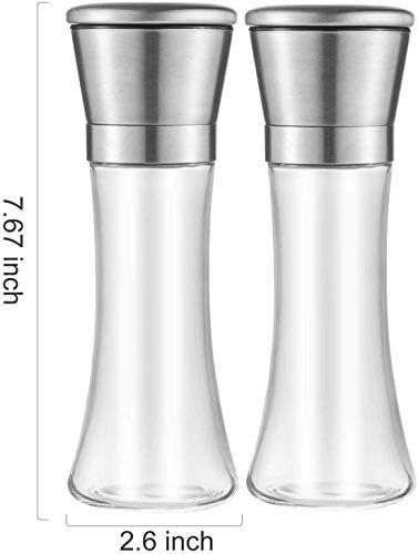 Dongming Salt Pepper Grinder Set of 2 1