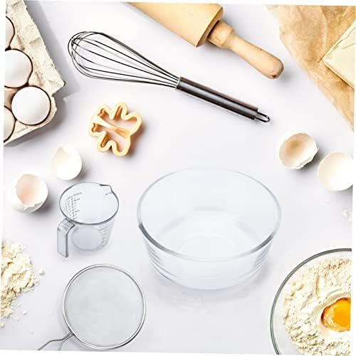 KicHouse 1 Set Flour Sieve Strainer Skimmers Measuring Cup Baking Spoon