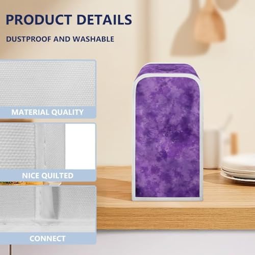 Electric Can Opener Purple Tie Dye Cover