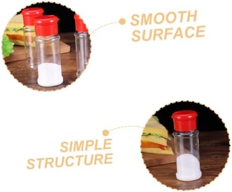 NAMOARLY Salt Pepper Dispenser Set 6 Pack Spice Shaker Bottles with Lock