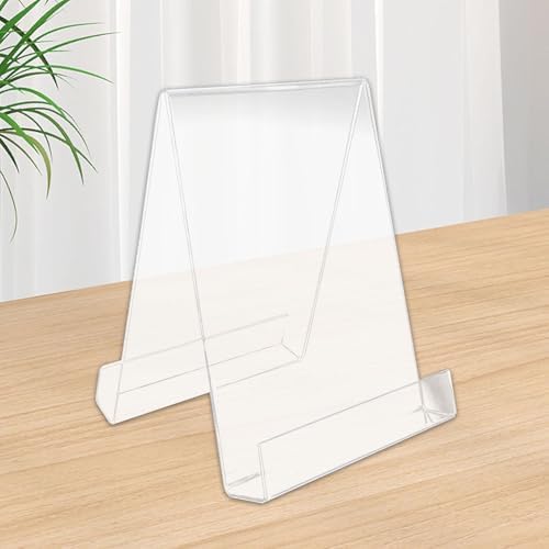 Acrylic Book Stand for Cookbooks and Brochures 264cm x 20cm