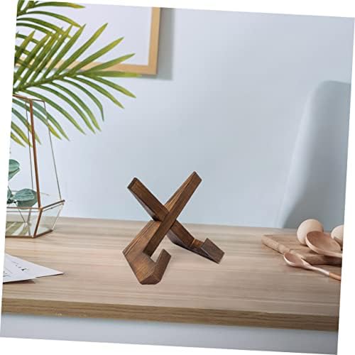 GRIRIW Wooden Cookbook Stand for Reading and Display