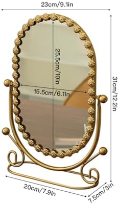 LXP High-Definition Vertical Desktop Vanity Mirror