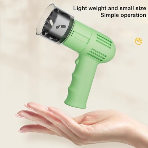 Automatic Coconut Opener with Protective Cover and Stainless Steel Blade