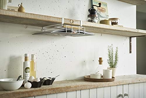 Yamazaki Home Tosca Under-Shelf Tablet and Cookbook Holder