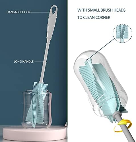 Meritpick 3 in 1 Bottle Cleaner Brush Set