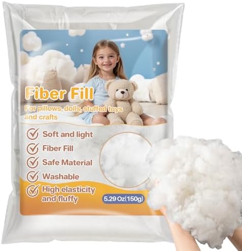 RAINFLOW 53oz Polyester Fiber Fill - Soft Resilient Recyclable