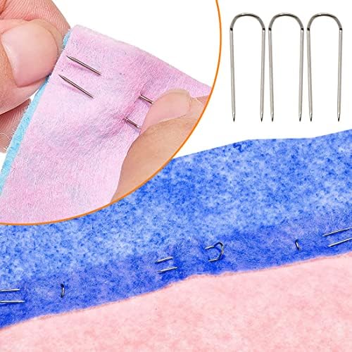GMMA 100 Pcs Stainless Steel U-Pins for Sewing and Crafts