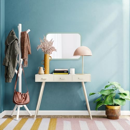 16x20 Inch Light Blue Wall Mounted Mirror