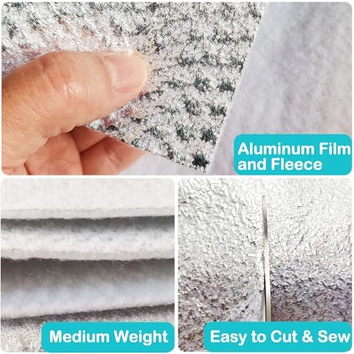 Yamamine 2Pcs Heat Resistant Batting 39x59 Inch