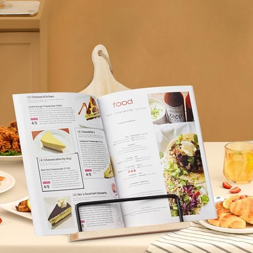 Gigi Gifts for Grandma Cookbook Stand with Greeting Card