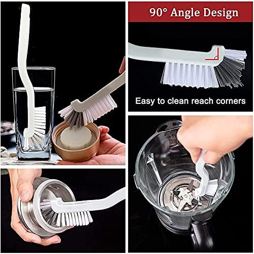 ELANE 10 Pcs Cleaning Brush Set with Hanging Hole