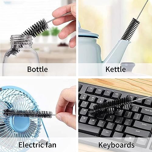 BYTRON Crevice Cleaning Brush Set 13-Piece Kitchen Pipe Cleaner Tools
