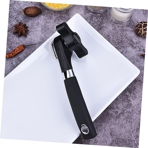 Magiclulu Electric Can Opener Stainless Steel Bottle Holder Black
