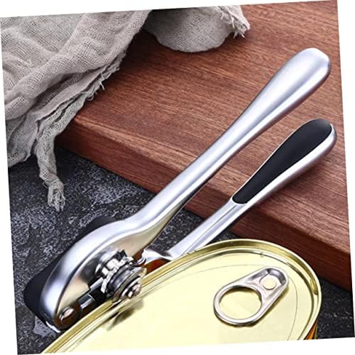1pc Manual Can Opener with Lid Remover for Cans and Bottles