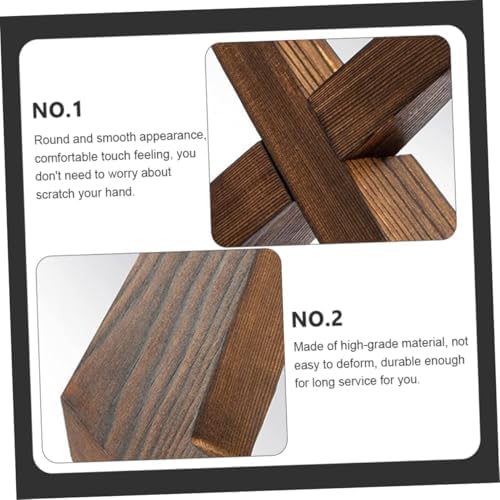 GRIRIW Wooden Cookbook Stand for Reading and Display