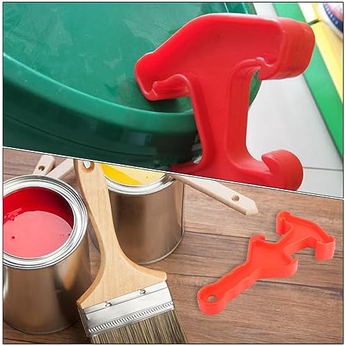 GREENADSCAPE 6pcs Adjustable Can Opener Set with Plastic Handle