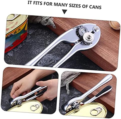 Cabilock 3 Pcs Can Opener Set Stainless Steel Manual