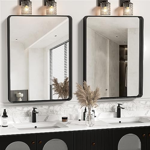 24 x 32 Bathroom Mirror with Metal Frame
