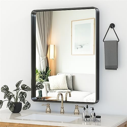 24 x 32 Bathroom Mirror with Metal Frame