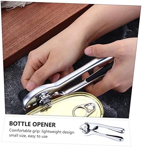 SHOWERORO 1pc Manual Can Opener with Bottle Lid Lever