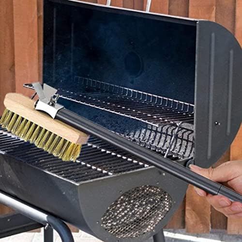 Gcroet Oven Cleaning Brush with Scraper 80cm