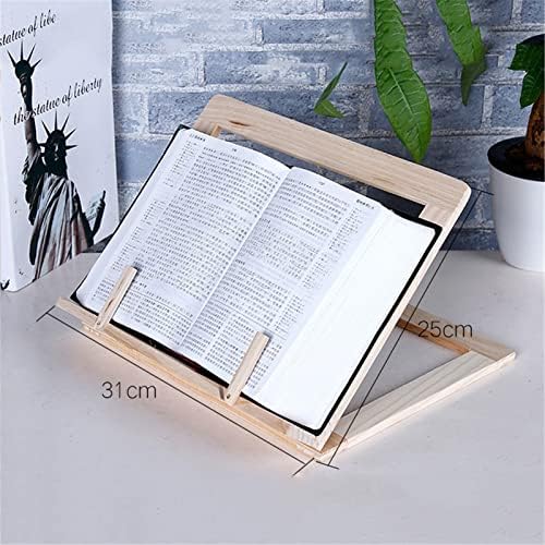 Adjustable Height Book Stand for Kitchen and Office Use