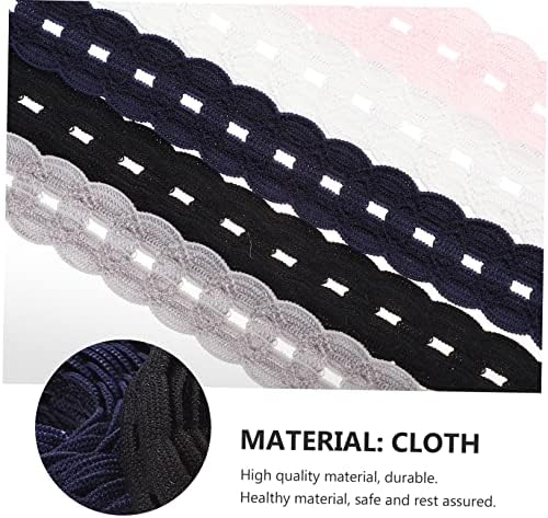 Homoyoyo Elastic Headband DIY Lace for Kids 5pcs Comfortable and Safe