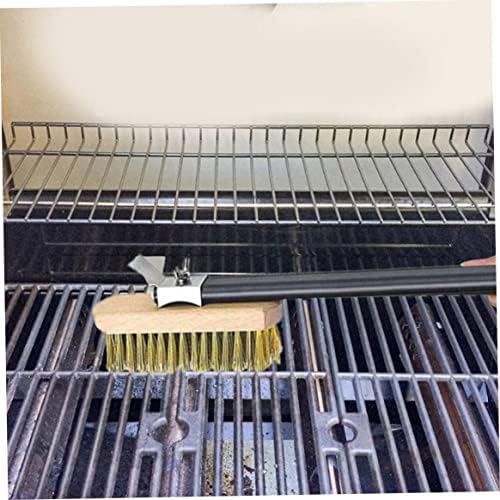 Gcroet Oven Cleaning Brush with Scraper 80cm