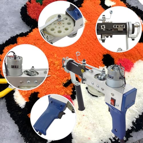 TECHTONGDA Dual-Mode Carpet Tufting Gun