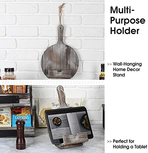 JACKCUBE Design Cookbook Stand with 3 Adjustable Heights