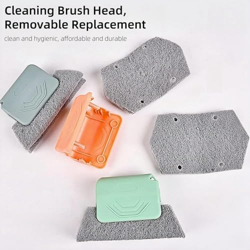 Magic Window Track Cleaner Tool Set 3pcs Green