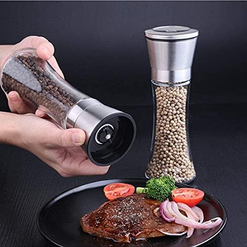 Dongming Salt Pepper Grinder Set of 2 1
